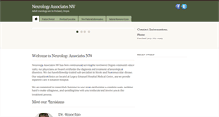 Desktop Screenshot of neurologyassociatesnw.com
